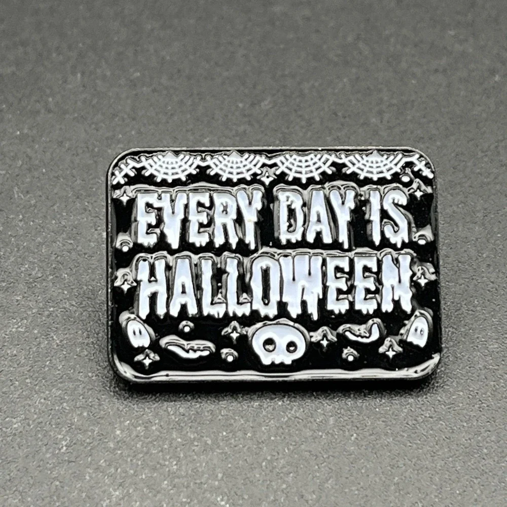 Every Day Is Halloween‎ Lapel Hat Pin